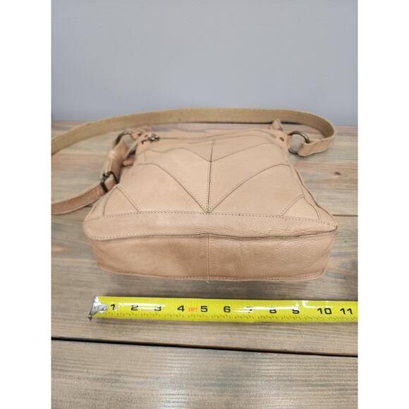 Lucky Brand Tan Leather Crossbody Purse - Picture 8 of 12